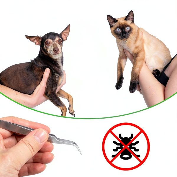 TOYMIS Tick Remover Tools Stainless Steel Plastic Pet-3