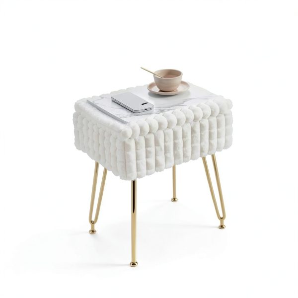Footstool Ottoman IBUYKE Modern Storage Design-7