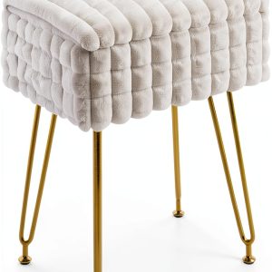 Footstool Ottoman IBUYKE Modern Storage Design-0