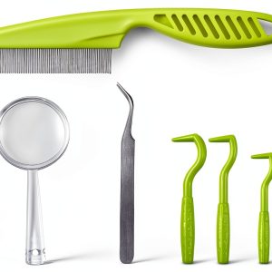 TOYMIS Tick Remover Tools Stainless Steel Plastic Pet-0