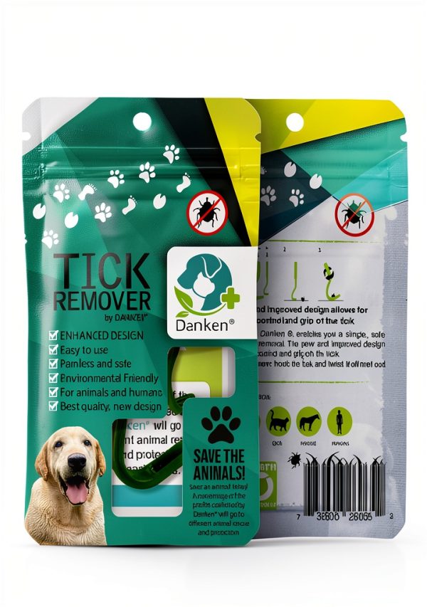 Danken Dog Tick Remover Tool Pet Supplies Model 26065-6