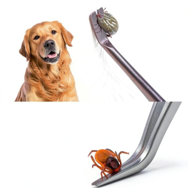 ILamourCar Tick Removal Kit Green Plastic Stainless-4
