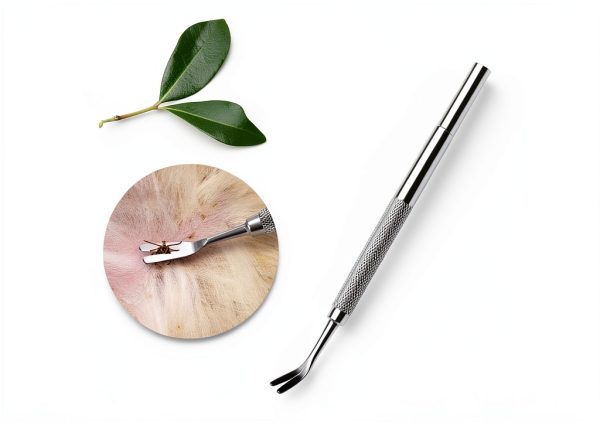 Tick Remover Stainless Steel Tweezers Generic-5