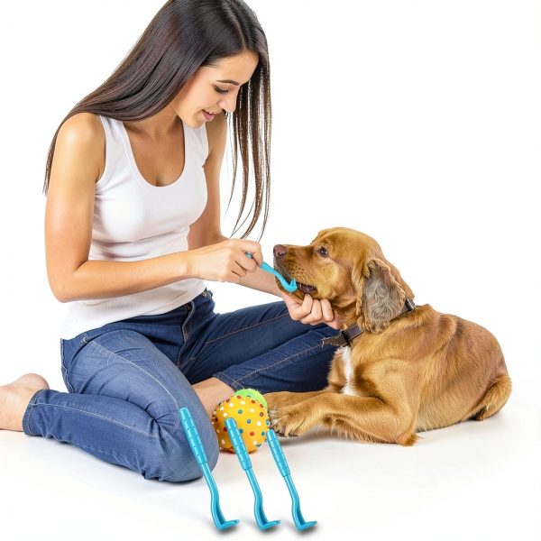 Kittmip Tick Remover Tool for Dogs Plastic Design-5
