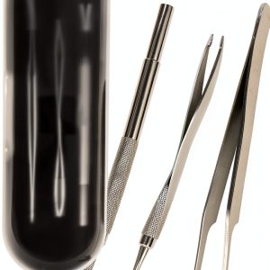 Tick Remover Kit PETSPLICITY Stainless Steel Tool-0