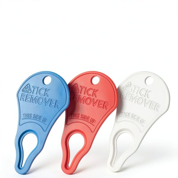 Dimsem Tick Remover Tool for Dogs & Humans Aluminum Lever Key Model A1-5