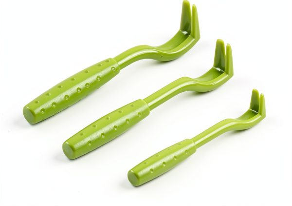 ILamourCar Tick Removal Kit Green Plastic Stainless-6