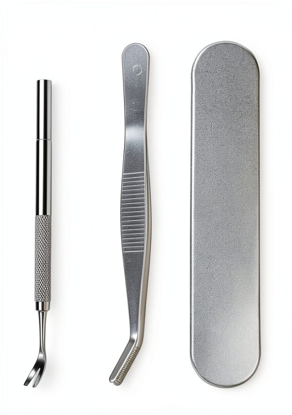 Tick Remover Stainless Steel Tweezers Generic-1