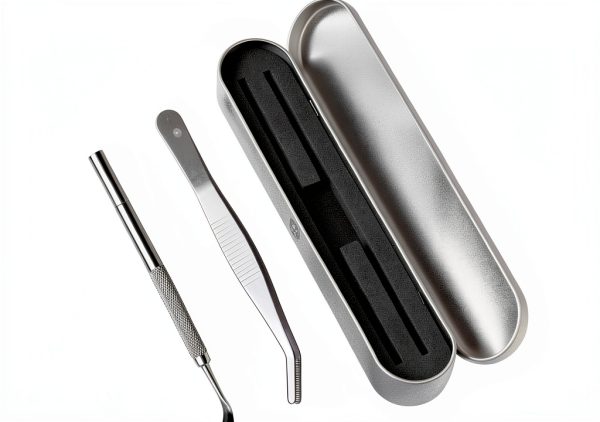 Tick Remover Stainless Steel Tweezers Generic-0